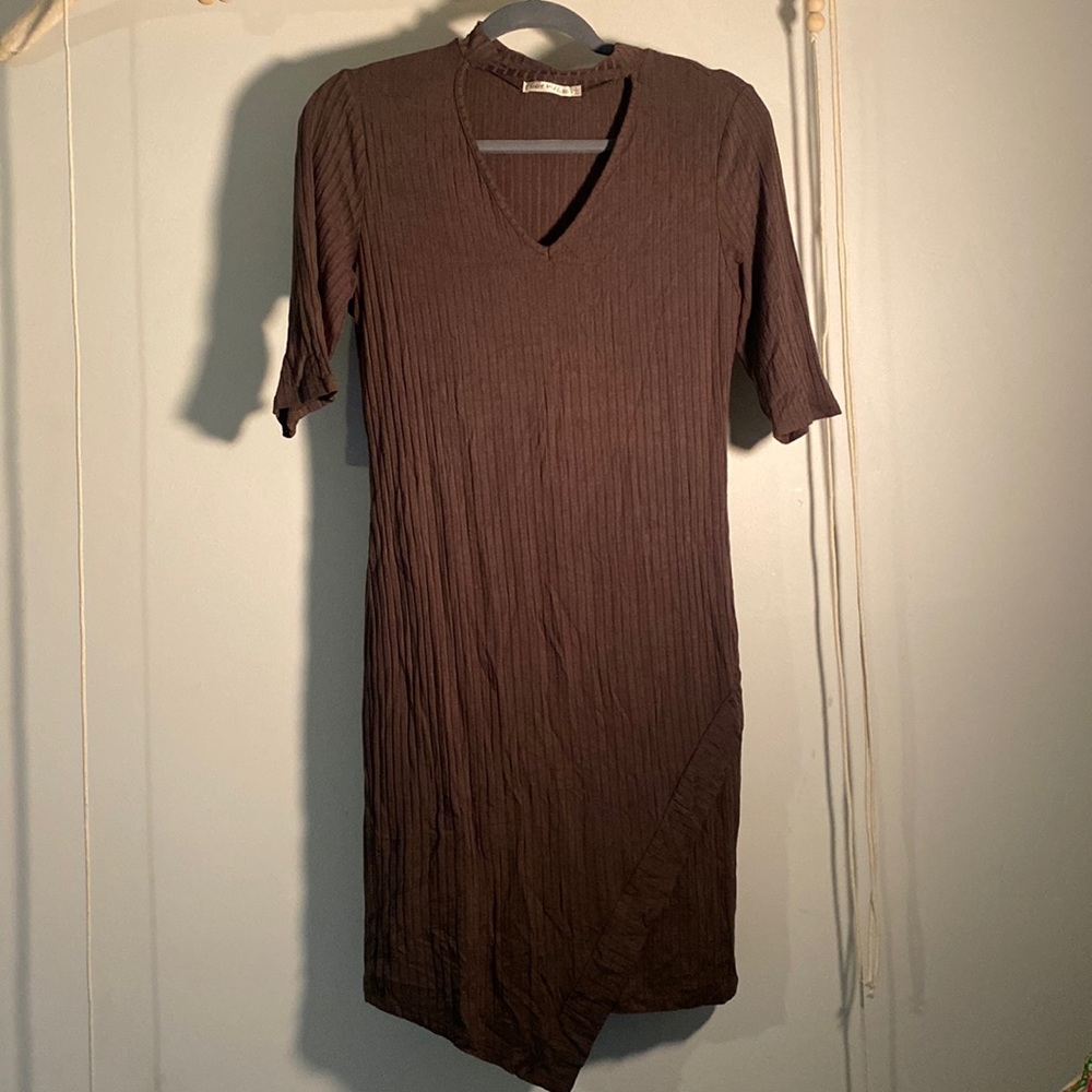 Francessca’s Olive Green Dress Size Large